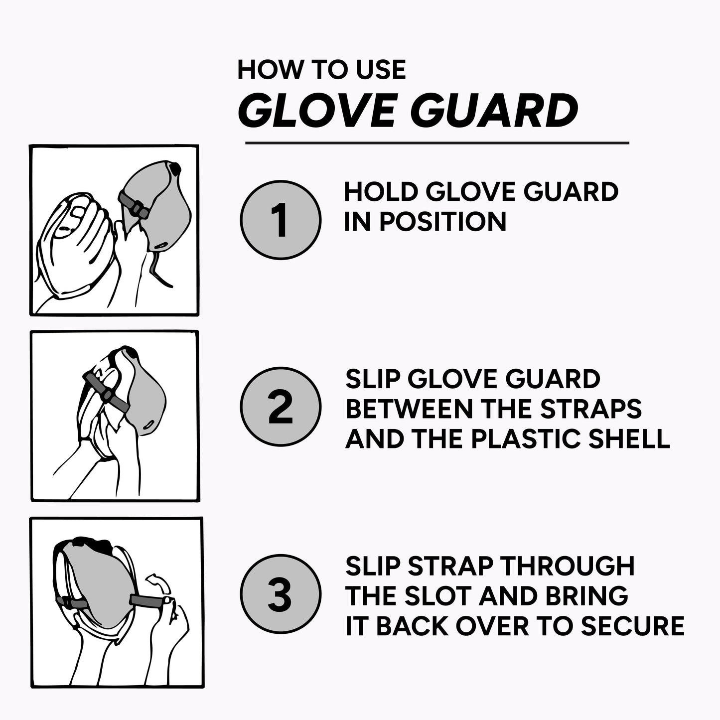 Markwort Baseball Glove Guard - Protects and Retains Shape of Baseball Glove - Gloves up to 12"