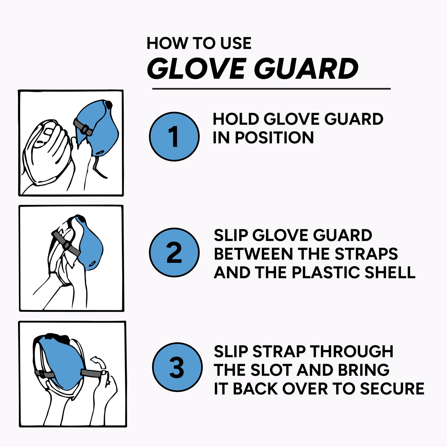 Markwort Baseball Glove Guard - Protects and Retains Shape of Baseball Glove - Gloves 12"and Up