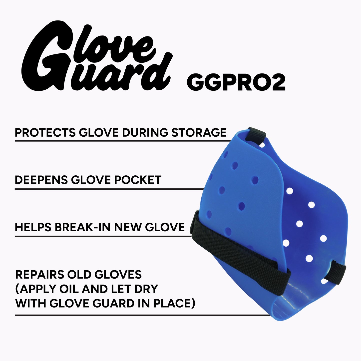 Markwort Baseball Glove Guard - Protects and Retains Shape of Baseball Glove - Gloves 12"and Up