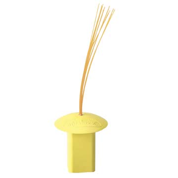 Markwort Yellow Baseball Base Plug with Bristles