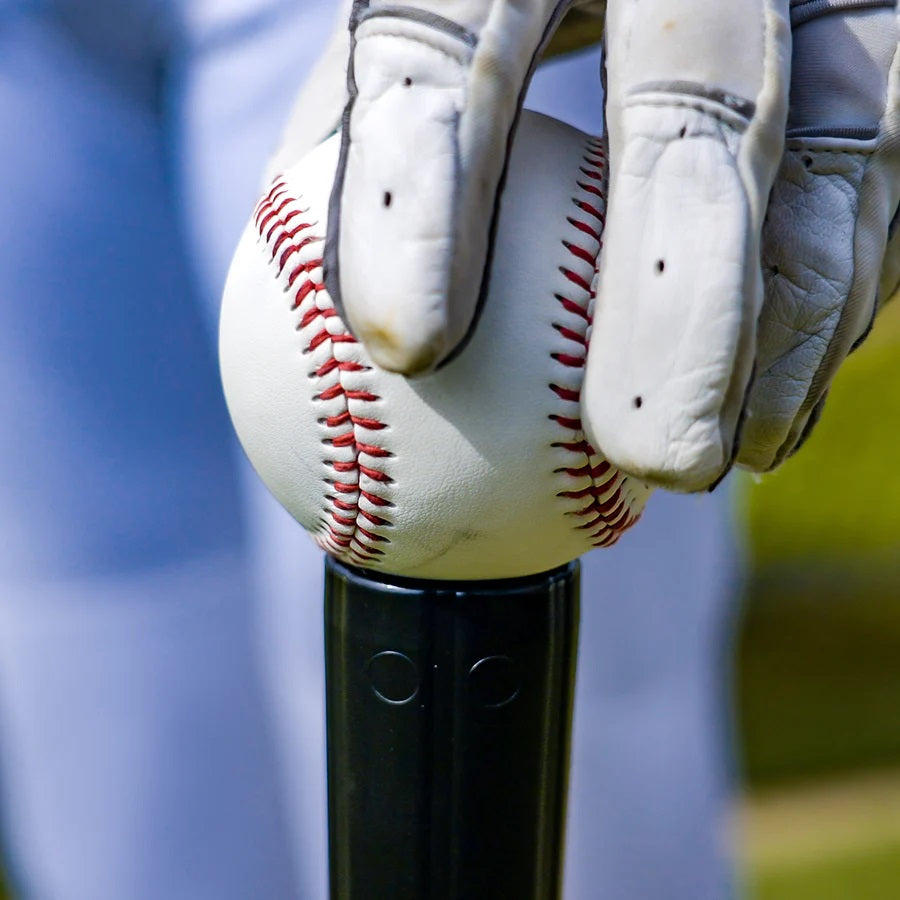 Rotor System USA Pro Series Adjustable Baseball / Softball Batting Tee - Black Base