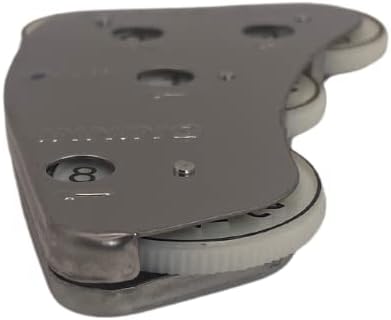 Markwort Stainless Steel 4-Dial Raised Letter Umpire Indicator, Silver