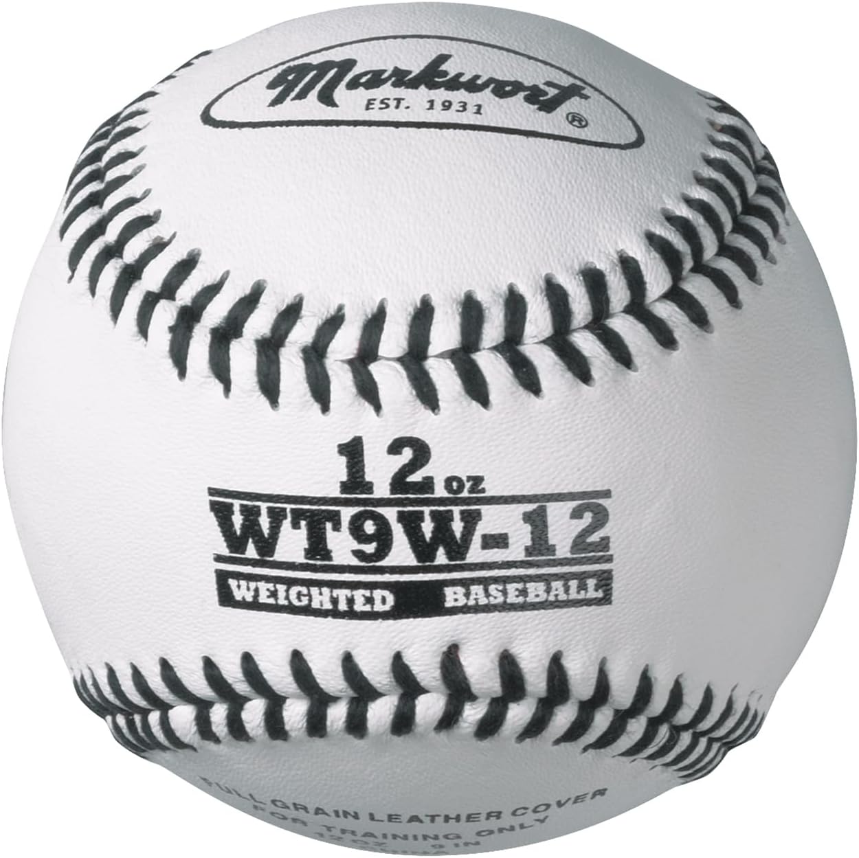 Markwort Lite Weight and Weighted White Leather Baseball