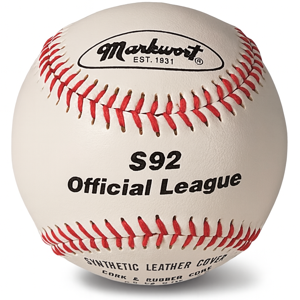 Markwort White Practice Baseballs – Dozen Pack
