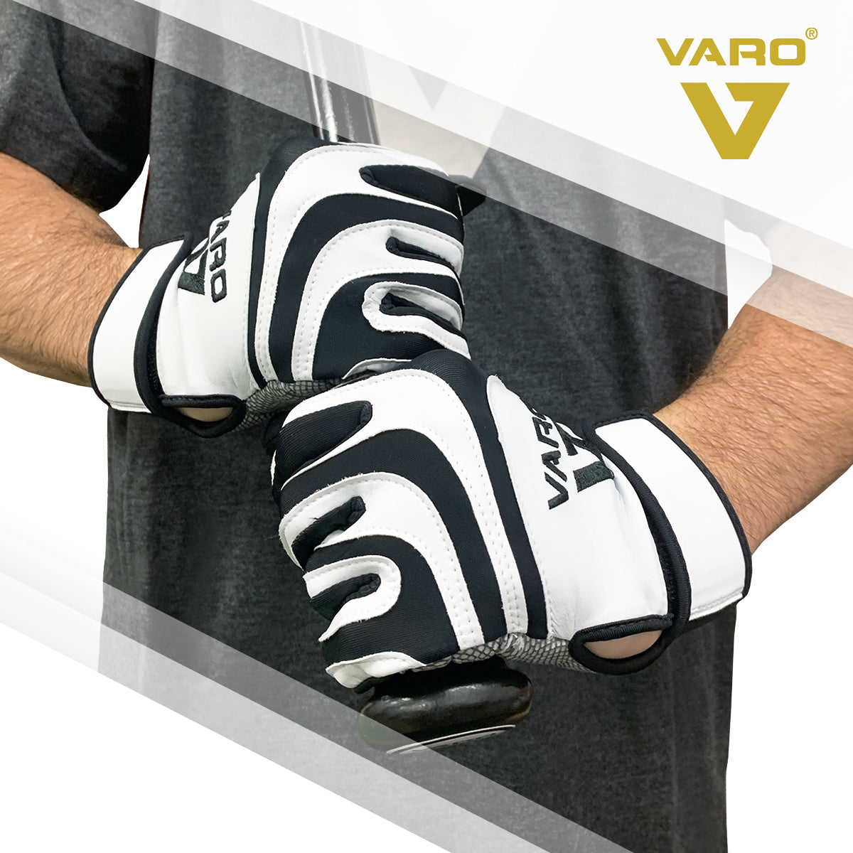 Varo Padded Batting Gloves - Adult (Pair)