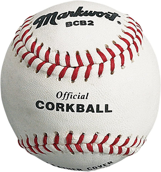 Markwort Leather Corkball Teampack - White