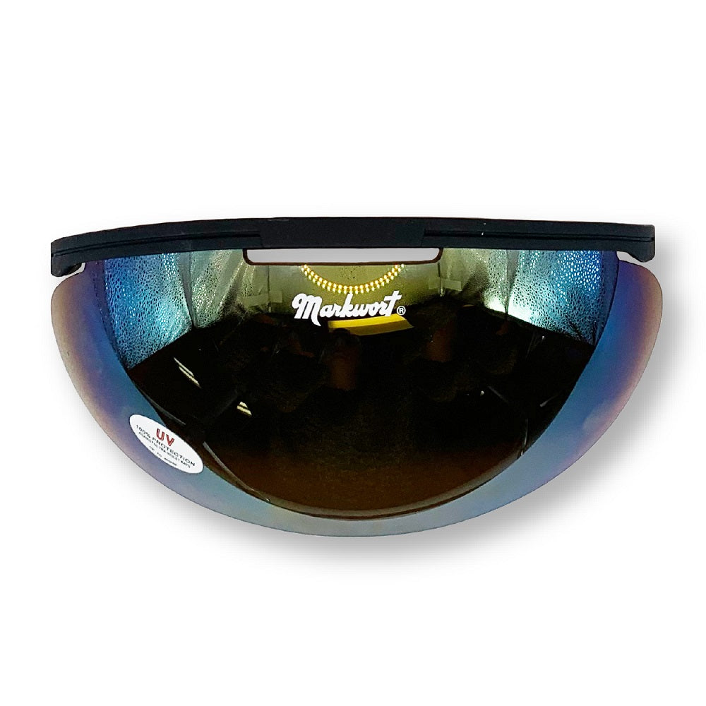 Markwort PowerSwing Catcher's Sun Shade – Glare-Reducing Visor Worn Inside Catcher’s Mask