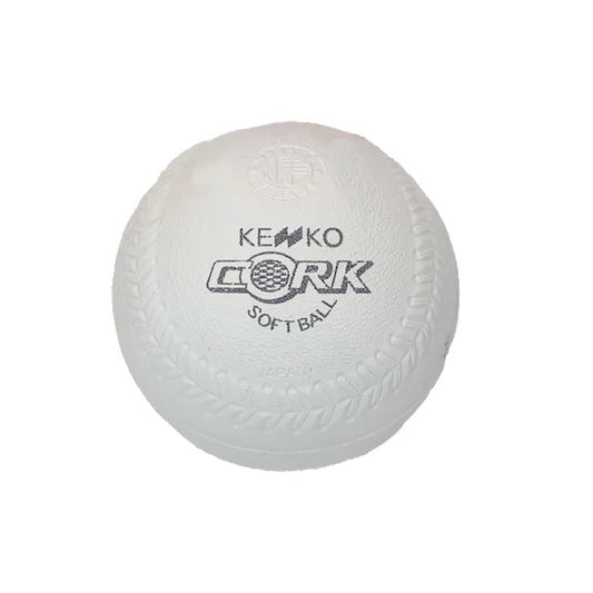 Kenko 12" Rubber Softball - White - Dozen